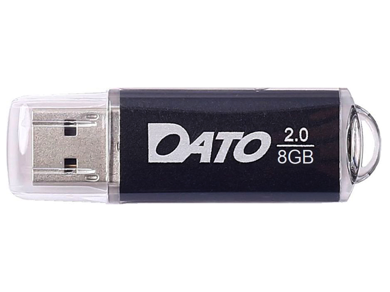 

USB Flash Drive 8Gb - Dato DS7012 USB 2.0 Black DS7012K-08G, DS7012K-08G