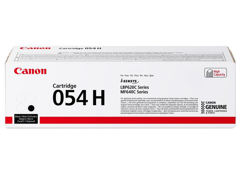 

Картридж Canon 054H 3028c002 Black для Canon i-Sensys LBP621Cw/LBP623Cdw/MF641Cw/MF643Cdw/MF645Cx, 054H