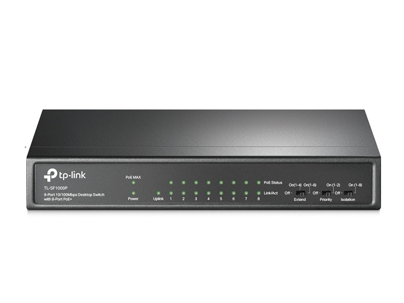 

Коммутатор TP-LINK TL-SF1009P, TL-SF1009P