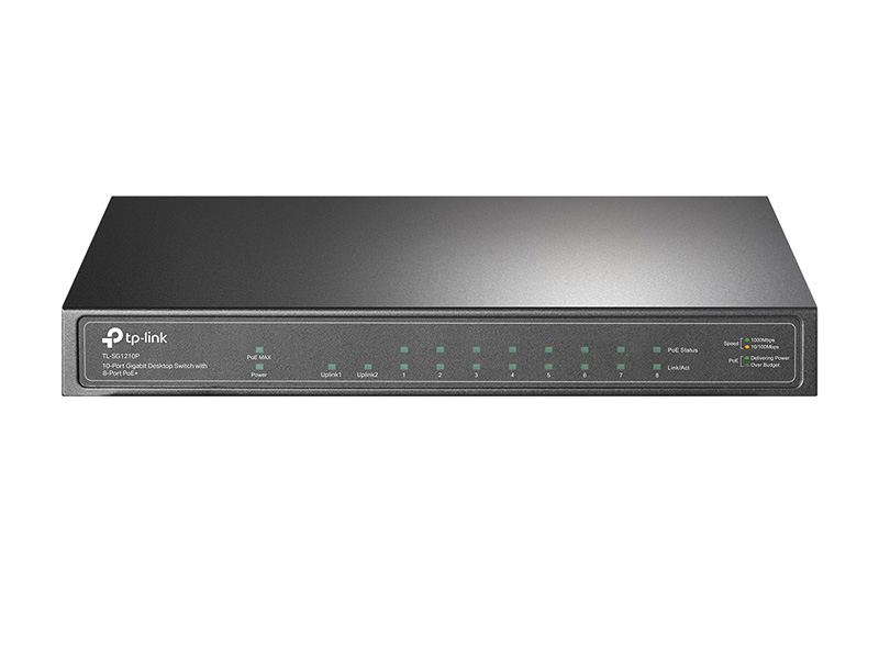 

Коммутатор TP-LINK TL-SG1210P, TL-SG1210P