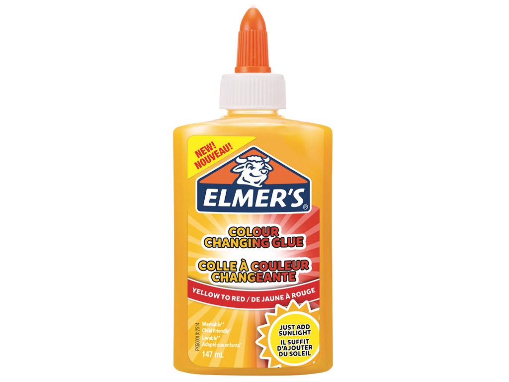 фото Слайм elmers colour changing glue для слаймов 147ml yellow-red 2109498