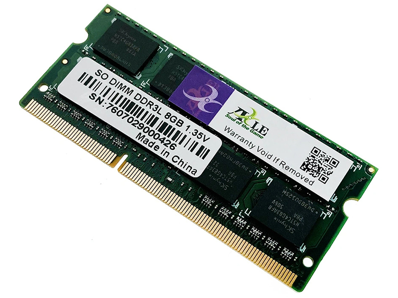 Модуль памяти Axle DDR3L SO-DIMM 1600MHz PC-12800 CL17 - 8Gb 44912