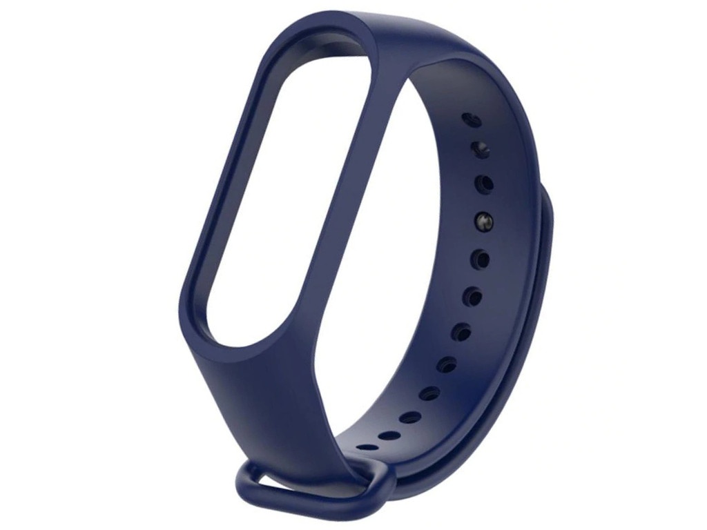 

Aксессуар Ремешок Activ для Xiaomi Mi Band 5 Silicone Blue 117534, 117534