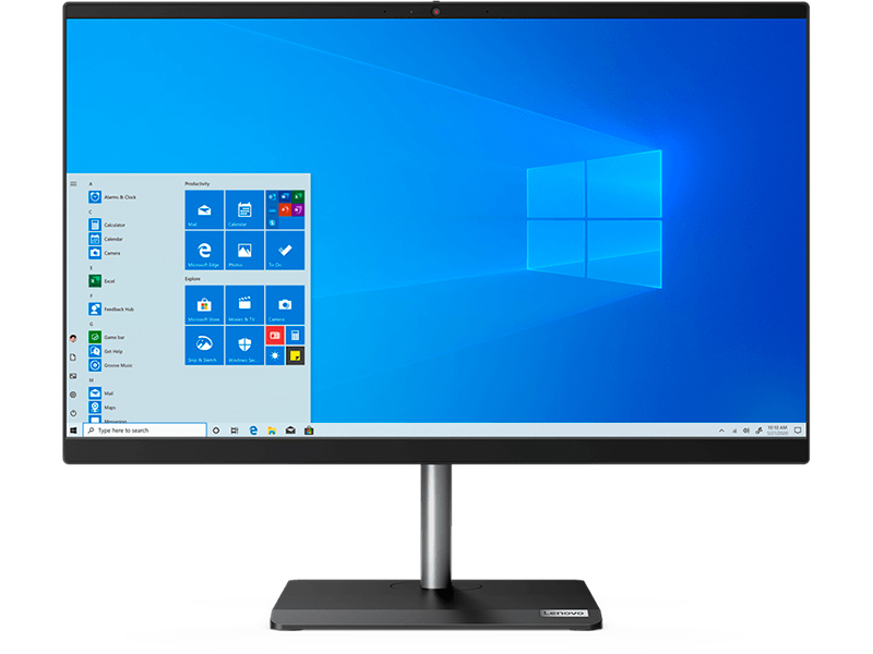 фото Моноблок lenovo v30a-22iml 11fv0037ru (intel core i5 10210u/8192mb/256gb ssd/intel hd graphics/wi-fi/bluetooth/cam/21.5/1920x1080/windows 10 pro 64-bit)