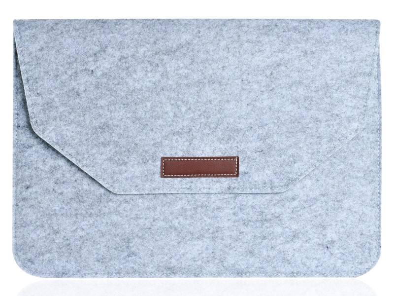 фото Аксессуар конверт 13-inch gurdini для apple macbook pro retina/pro retina(usb-c)/air /air (usb-c) grey 902278