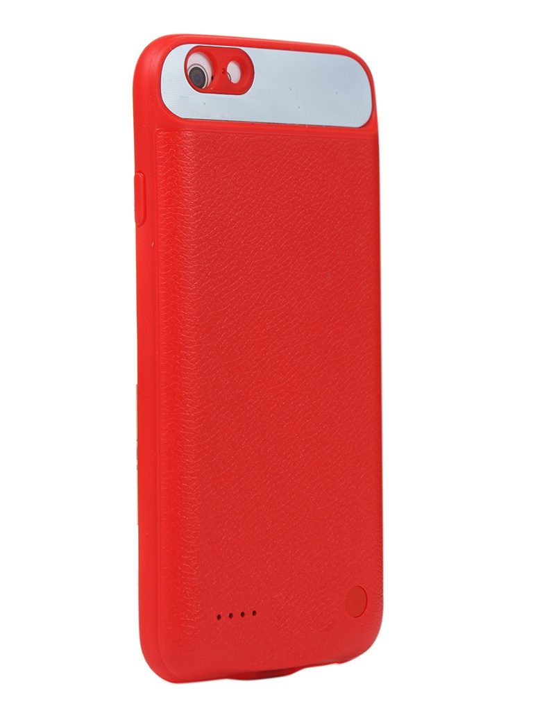 фото Чехол-аккумулятор xo для apple iphone 6/6s backpack pb-12 2500mah red 912920