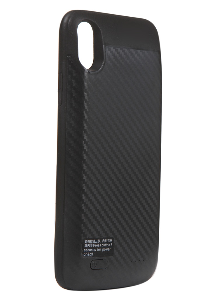 фото Чехол-аккумулятор xo для apple iphone x/xs backpack pb-36 3000mah black 912918