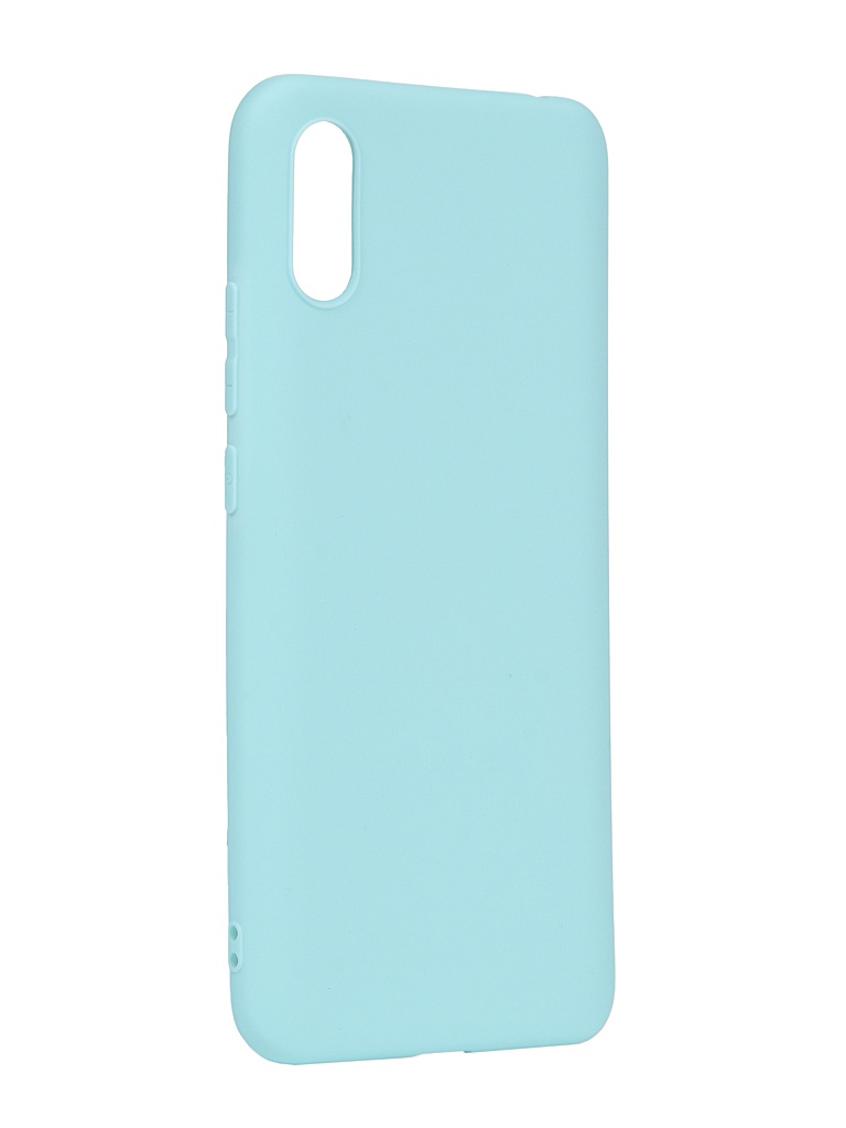 фото Чехол zibelino для xiaomi redmi 9a soft matte turquoise zsm-xia-rdm-9a-trq