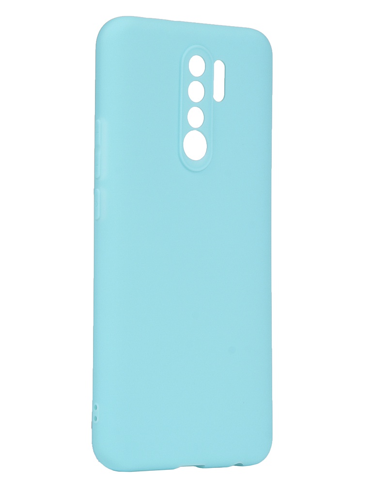 фото Чехол zibelino для xiaomi redmi 9 soft matte turquoise zsm-xia-rdm-9-tqs