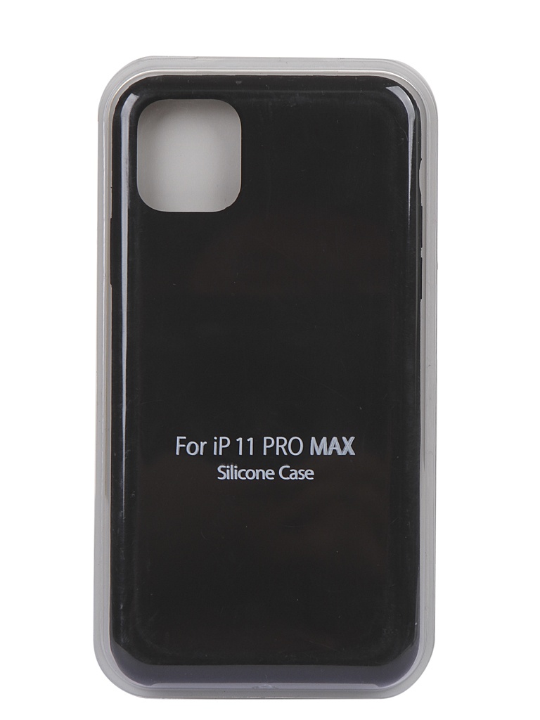 фото Чехол bruno для apple iphone 11 pro max soft touch black 1094