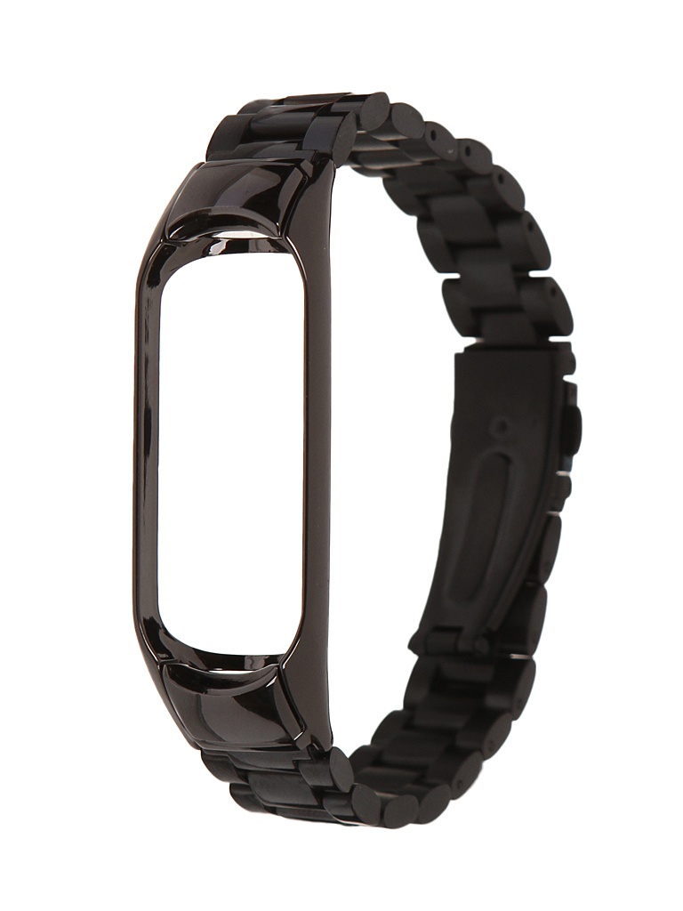 

Aксессуар Ремешок Bruno для Xiaomi Mi Band 3 / Mi Band 4 Metallico Black 1063, 1063