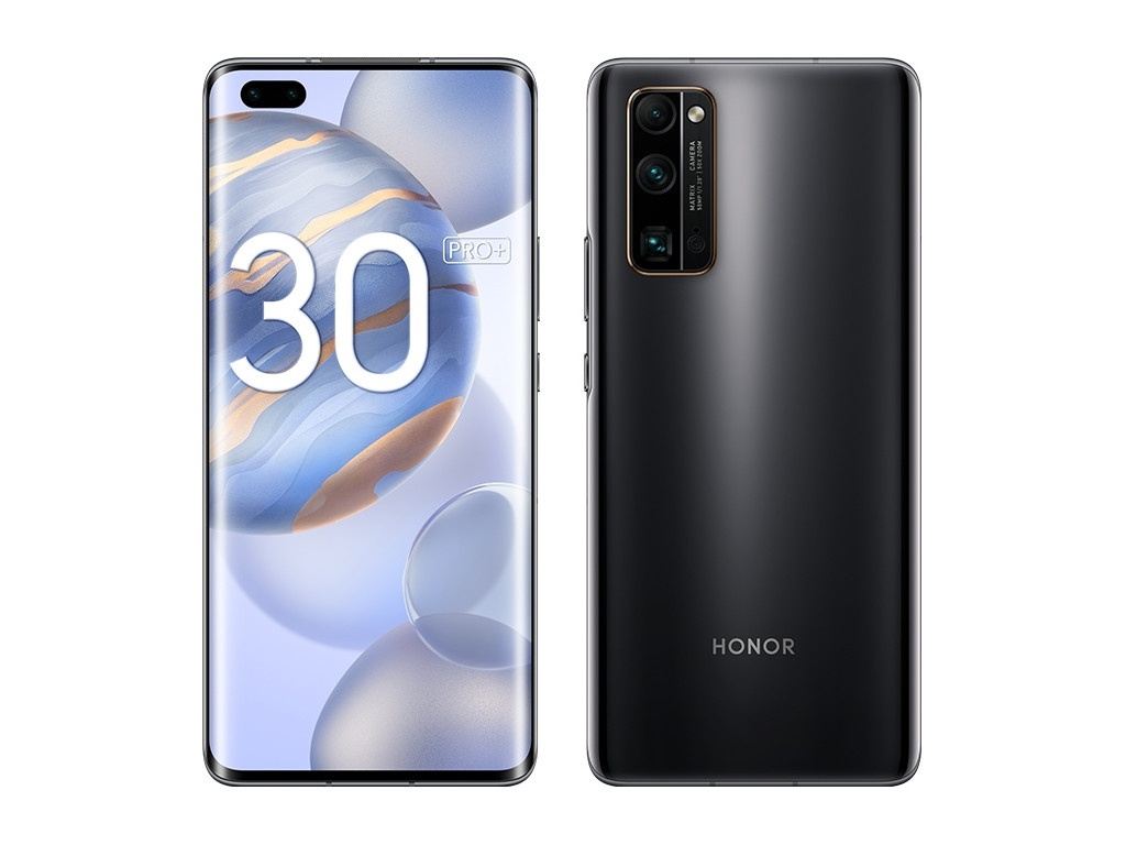 фото Сотовый телефон honor 30 pro+ 8/256gb midnight black выгодный набор для selfie + серт. 200р!!!