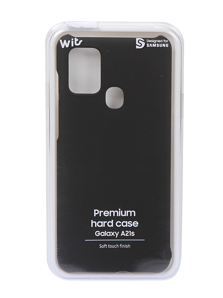 Чехол Wits для Samsung Galaxy A21s Premium Hard Case Black GP-FPA217WSABR