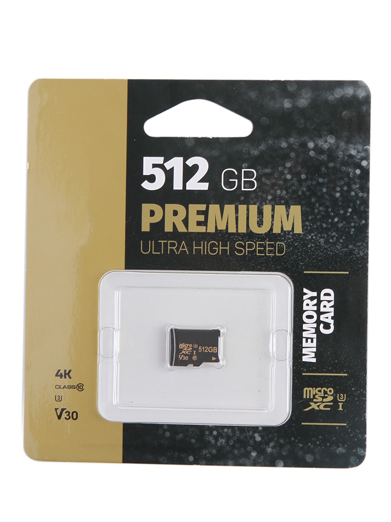 

Карта памяти 512Gb - Perfeo microSDXC High-Capacity Class 10 UHS-1 V30 PF512GMCSX10V30, PF512GMCSX10V30