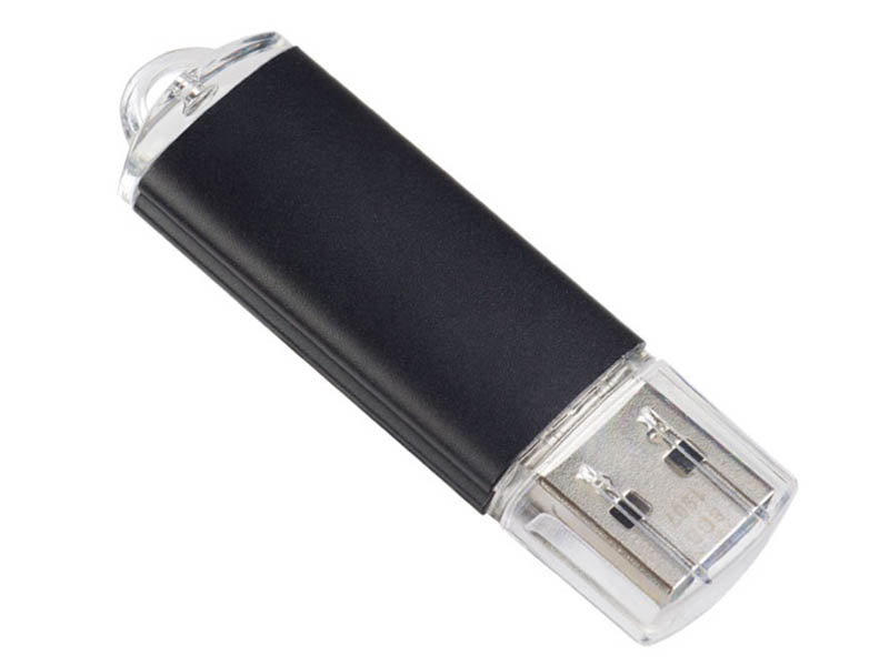 

USB Flash Drive 4Gb - Perfeo USB E01 Black Economy Series PF-E01B004ES, PF-E01B004ES