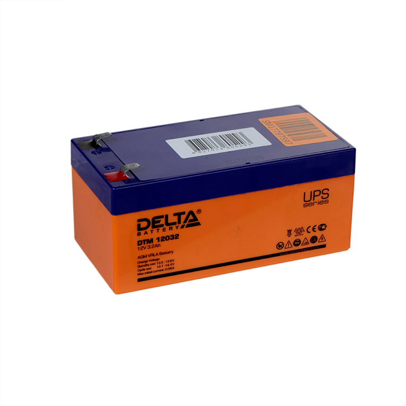 фото Аккумулятор для ибп delta battery dtm-12032 12v 3.2ah