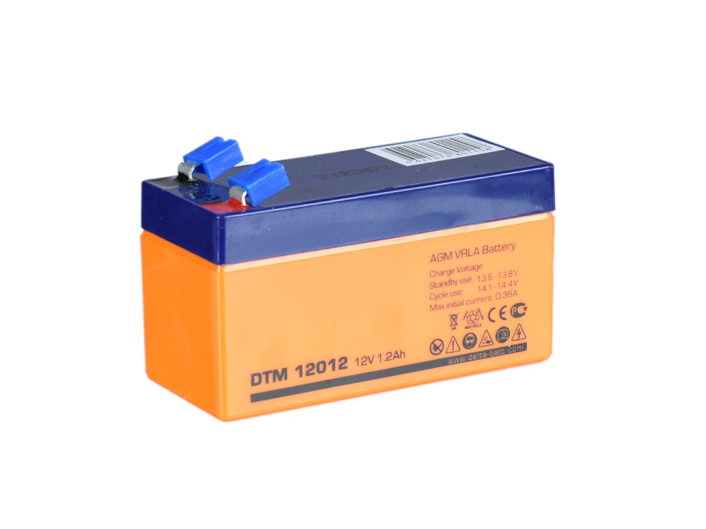 Аккумулятор для ИБП Delta Battery DTM-12012 12V 1.2Ah