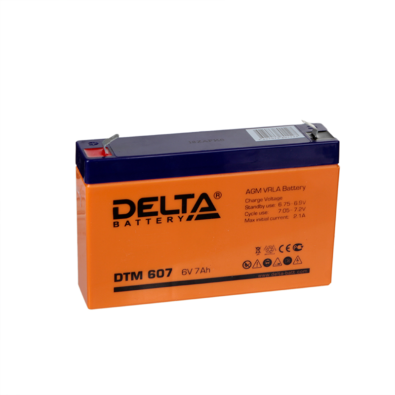 Аккумулятор для ИБП Delta Battery DTM-607 6V 7Ah