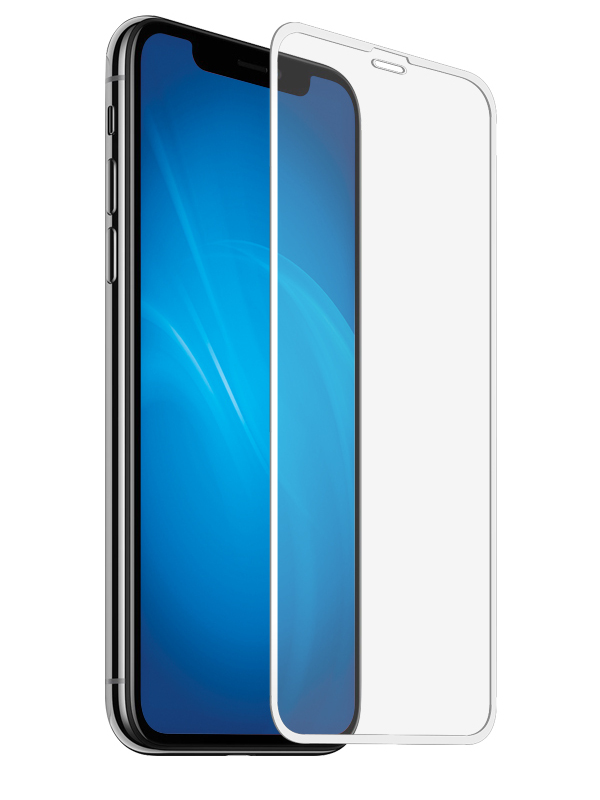 

Защитное стекло LuxCase для APPLE iPhone 11 Pro 2.5D Full Glue White Frame 78157, 78157