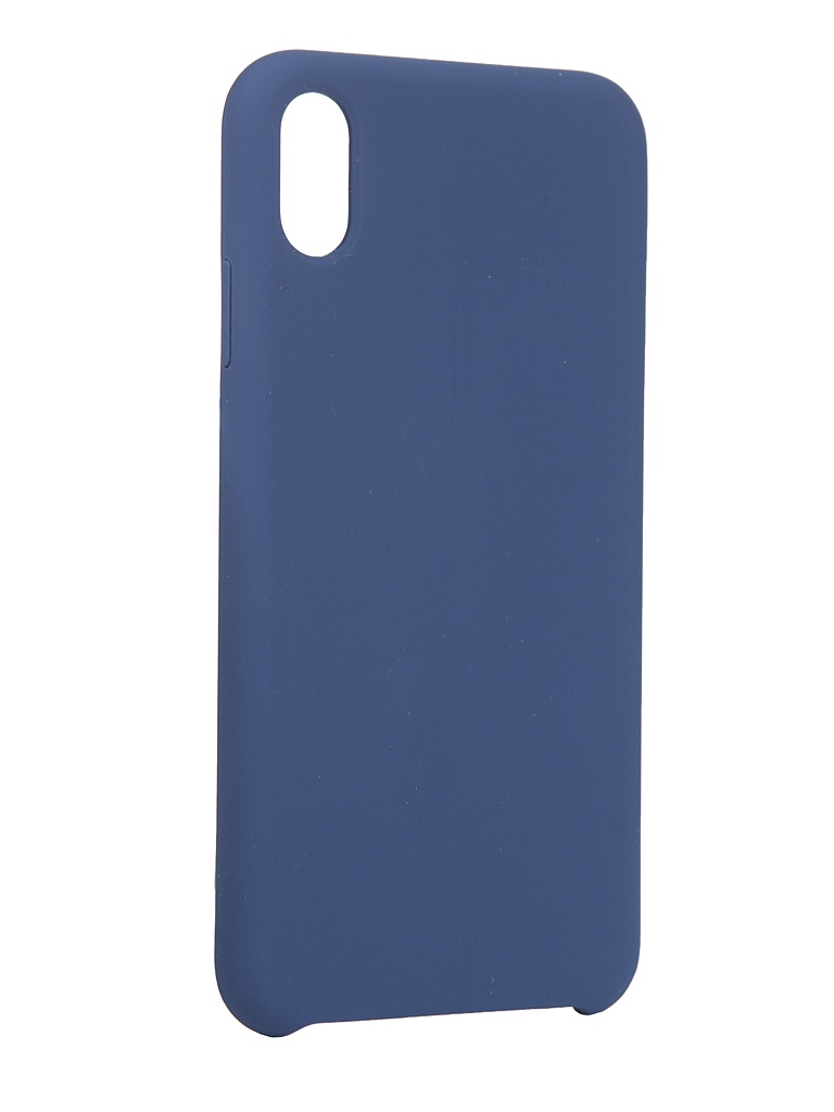 

Чехол LuxCase для Apple iPhone XS Max Soft Touch Premium Blue 69017, Apple iPhone XS Max