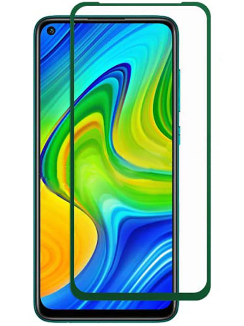 

Защитное стекло LuxCase для Xiaomi Redmi 9 2.5D Full Glue Green Frame 78365, 78365