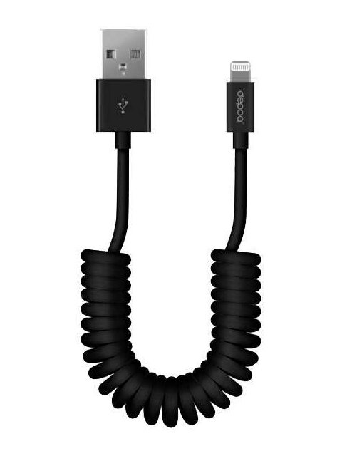 фото Аксессуар deppa usb - lightning mfi 1.5m black 72131