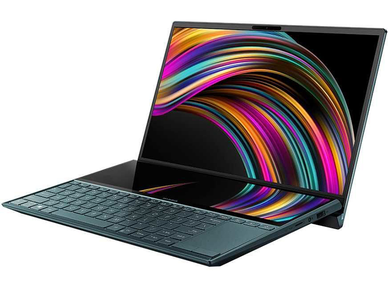 

Ноутбук ASUS ZenBook Duo UX481FL-BM021R 90NB0P61-M01730 (Intel Core i7-10510U 1.8 GHz/16384Mb/1024Gb SSD/nVidia GeForce MX250 2048Mb/Wi-Fi/Bluetooth/Cam/14.0/1920x1080/Windows 10 Pro 64-bit), ZenBook Duo UX481FL-BM021R
