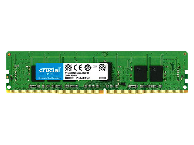 фото Модуль памяти crucial ddr4 dimm 3200mhz pc25600 cl21 - 32gb ct32g4rfs432a