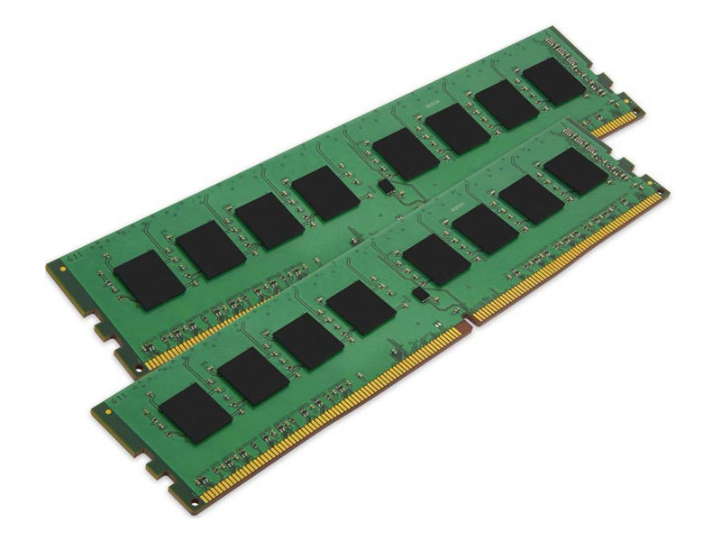 

Модуль памяти Kingston DDR4 DIMM 2400MHz PC19200 CL17 - 8Gb Kit (2x4Gb) KVR24N17S6K2/8, KVR24N17S6K2/8