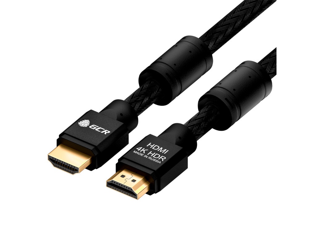 фото Аксессуар greenconnect hdmi m/m v2.0 7.5m black gcr-52193