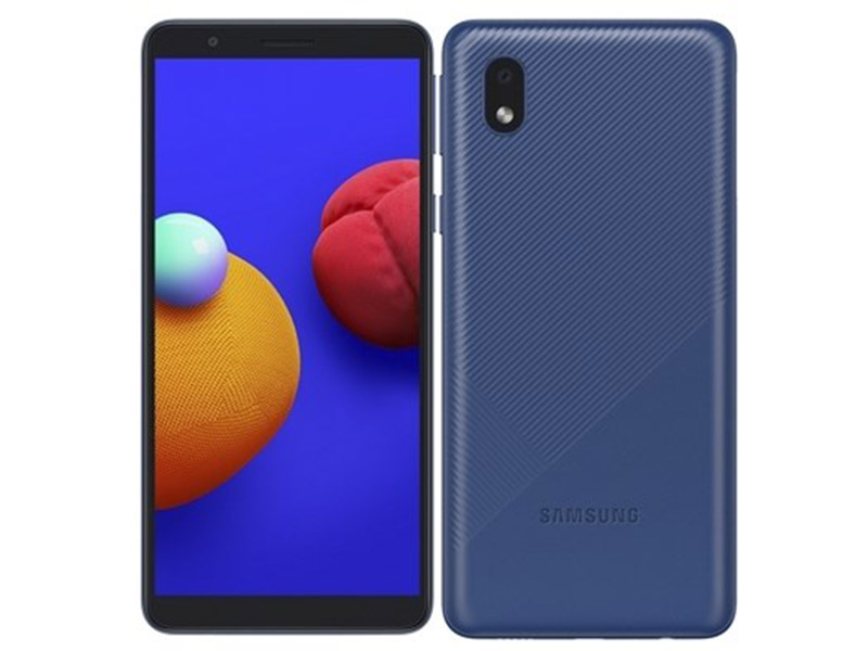 Сотовый телефон Samsung SM-A013F Galaxy A01 Core 1/16Gb Blue Выгодный набор + серт. 200Р!!!