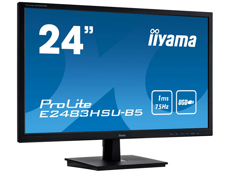 фото Монитор iiyama prolite e2483hsu-b5