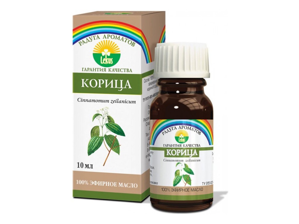 

Масло эфирное Lekus Корица 10ml 91516, Корица