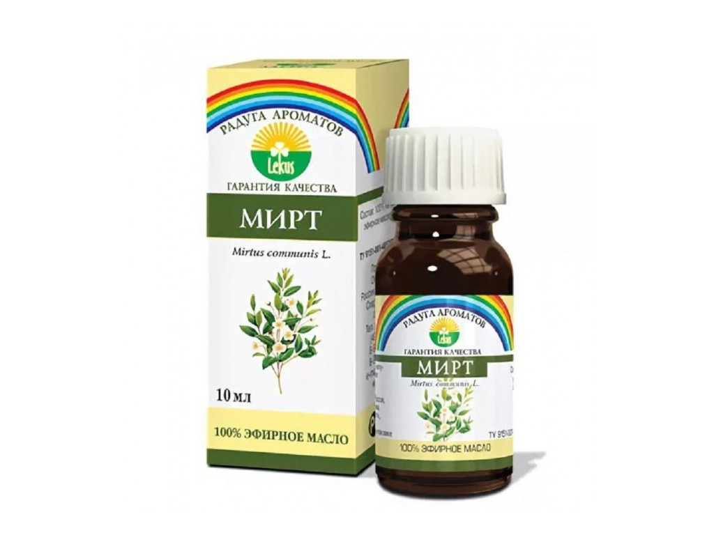 

Масло эфирное Lekus Мирт 10ml 91585, Мирт