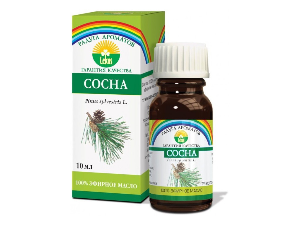 

Масло эфирное Lekus Сосна 10ml 91776, Сосна