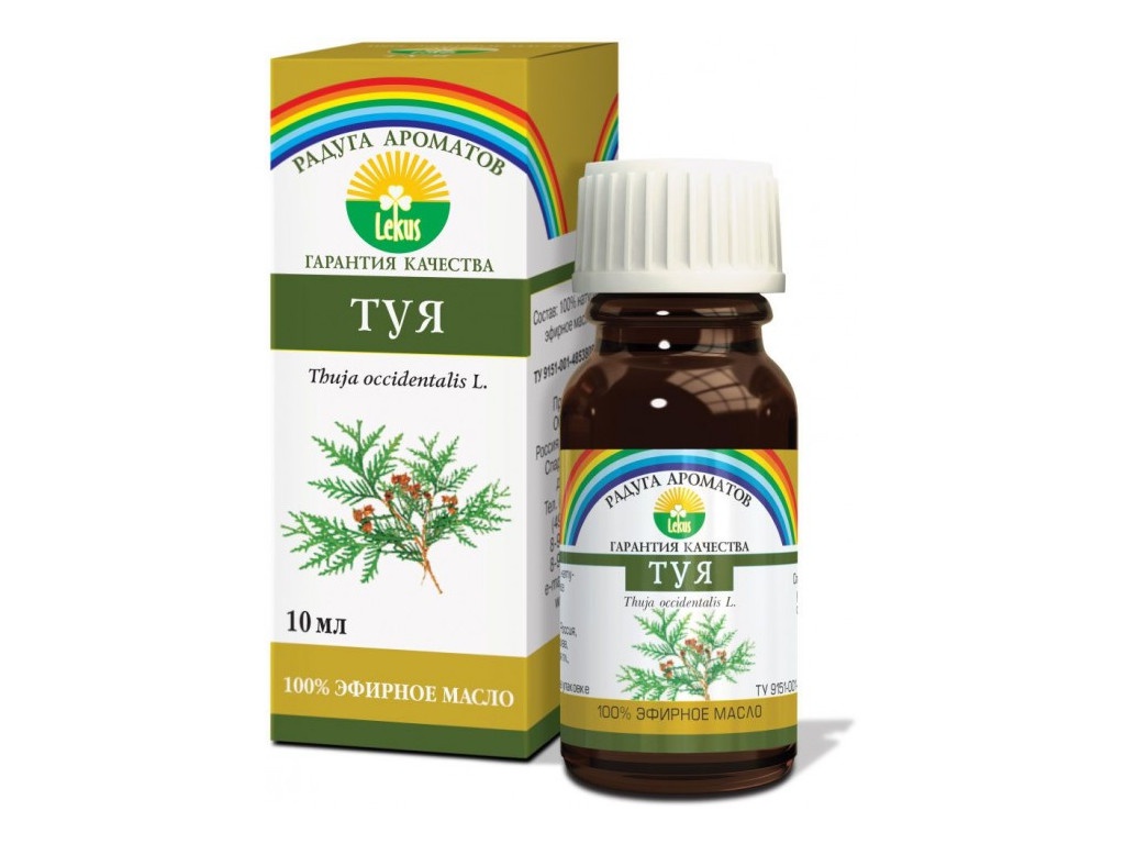 

Масло эфирное Lekus Туя 10ml 91691, Туя