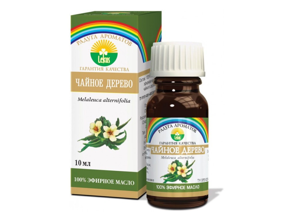 

Масло эфирное Lekus Чайное дерево 10ml 91738, Чайное дерево