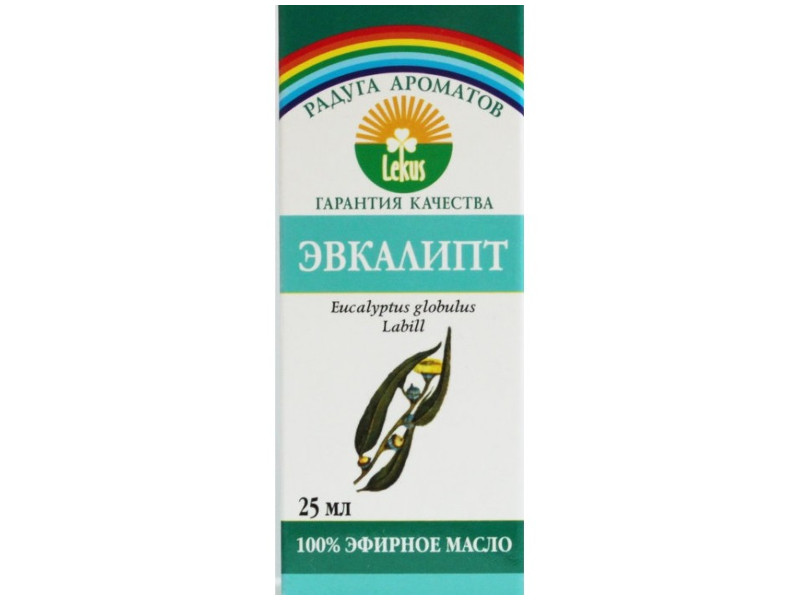 

Масло эфирное Lekus Эвкалипт 25ml 93473, Эвкалипт