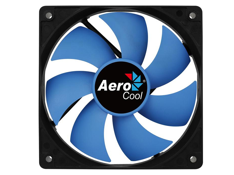 Вентилятор AeroCool Fan Force 12 PWM 120mm Blue Blade 4718009158023 вентилятор aerocool fan force 12 120mm black 4718009158016
