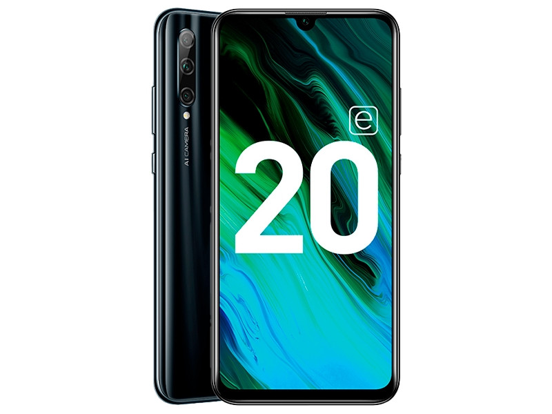 фото Сотовый телефон honor 20e 4/64gb midnight black