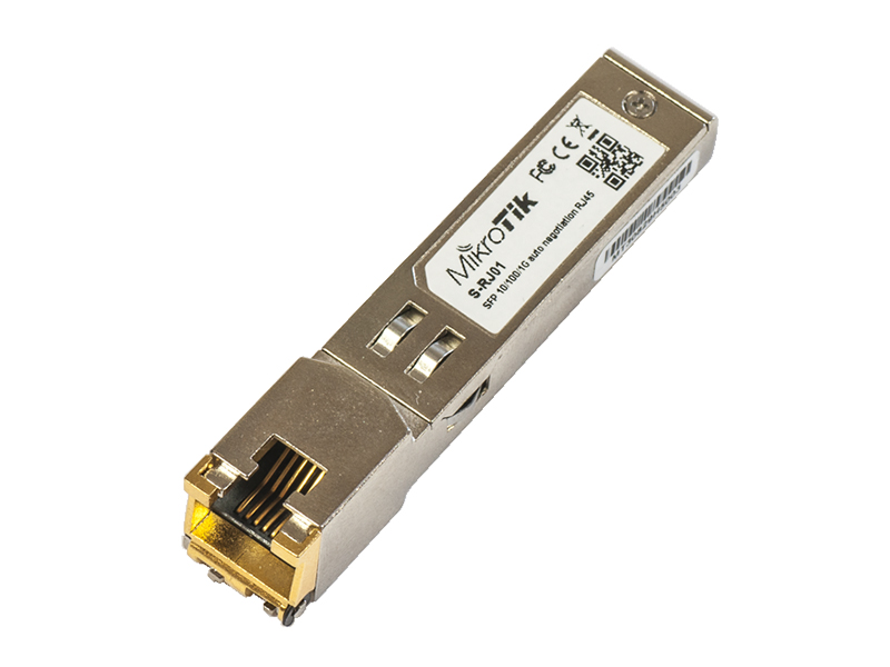 фото Модуль mikrotik rj45 sfp s-rj01