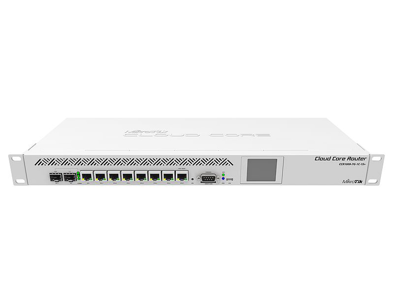 фото Коммутатор mikrotik router 1u ccr1009-7g-1c-1s+