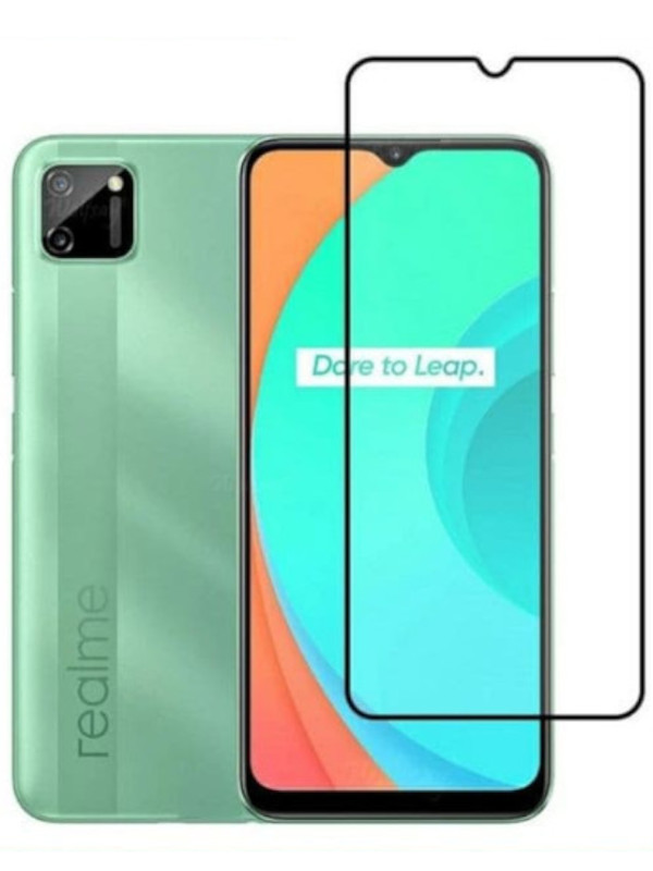 

Защитный экран Red Line для Realme C11 Full Screen Tempered Glass Full Glue Black УТ000022063, УТ000022063