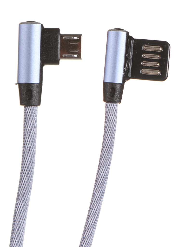 фото Аксессуар maverick textile & metall c5 usb - micro usb 1.2m grey пselaep1827