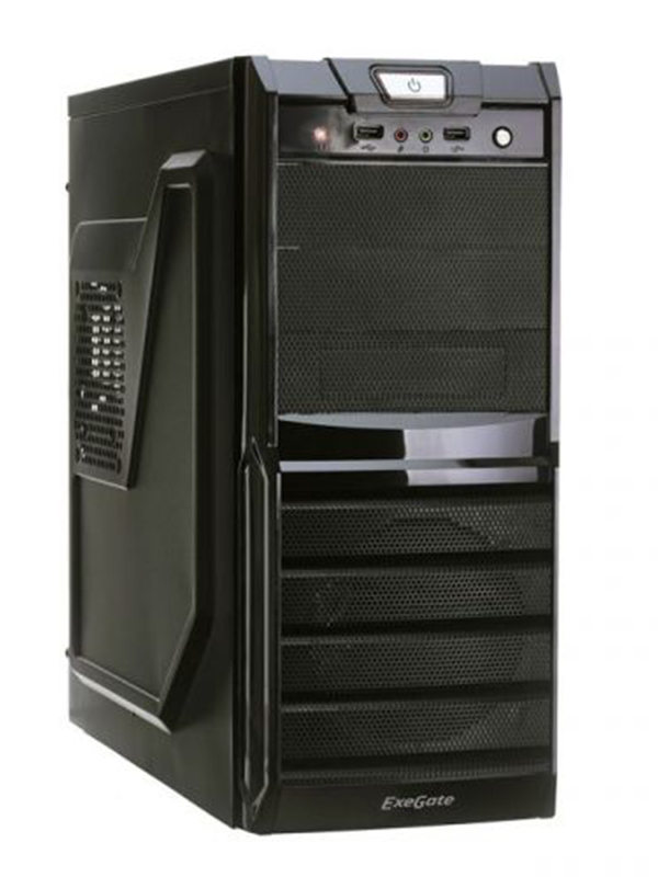 

Корпус ExeGate XP-329-500W-12 ATX БП Black EX272723RUS, EX272723RUS