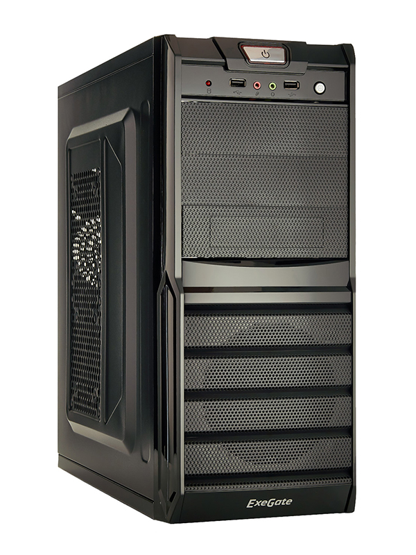 Корпус ExeGate XP-329S ATX Black без БП EX278402RUS