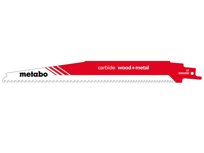 фото Полотно metabo s1156xhm carbide hm 225mm по дереву с металлом 1шт 626560000