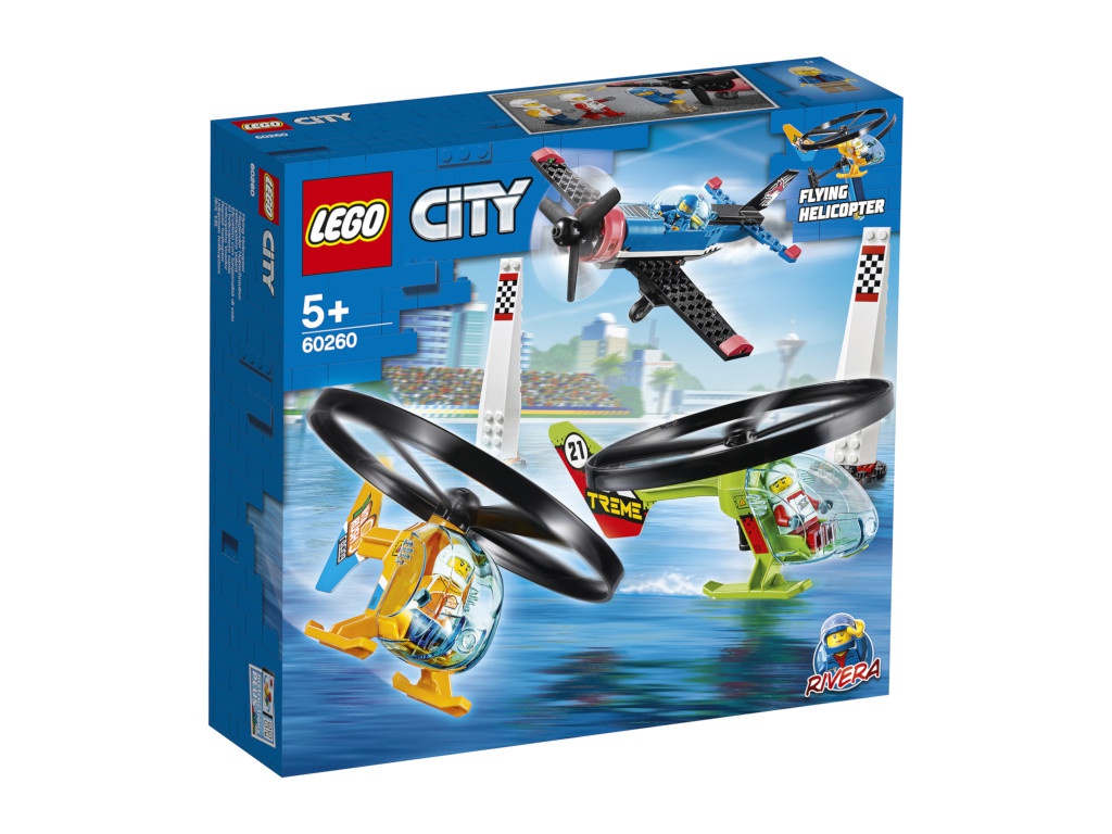 

Конструктор Lego City Воздушная гонка 140 дет. 60260, 60260