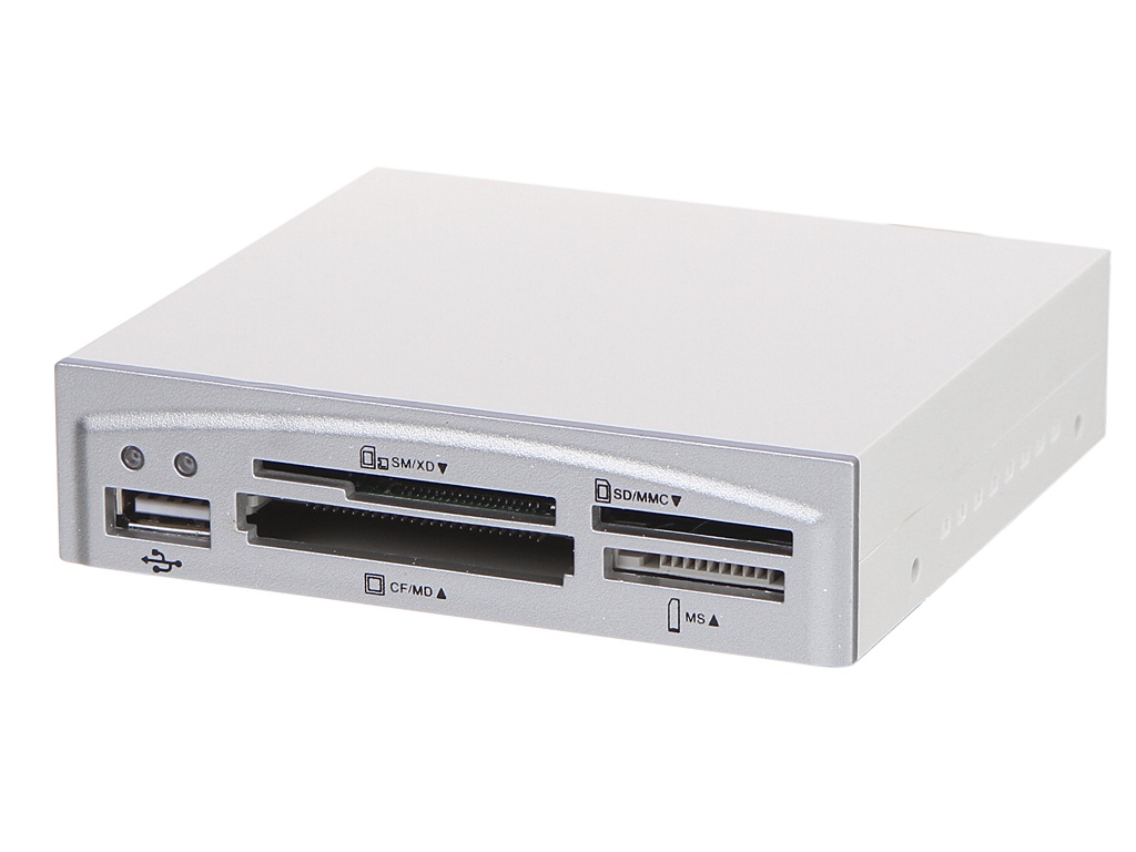 

Контроллер Карт-ридер AeroCool 56 in 1 CF/SM/MM/SD/MS АТ-002, АТ-002