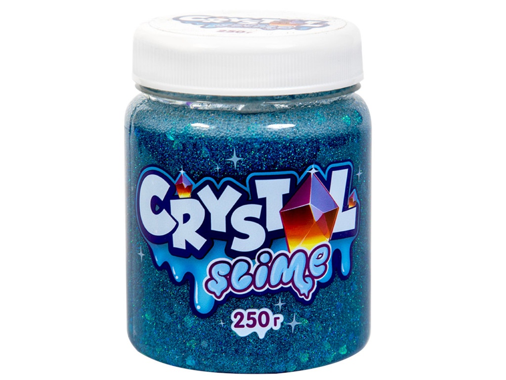 фото Слайм slime crystal 250g light blue s500-20188